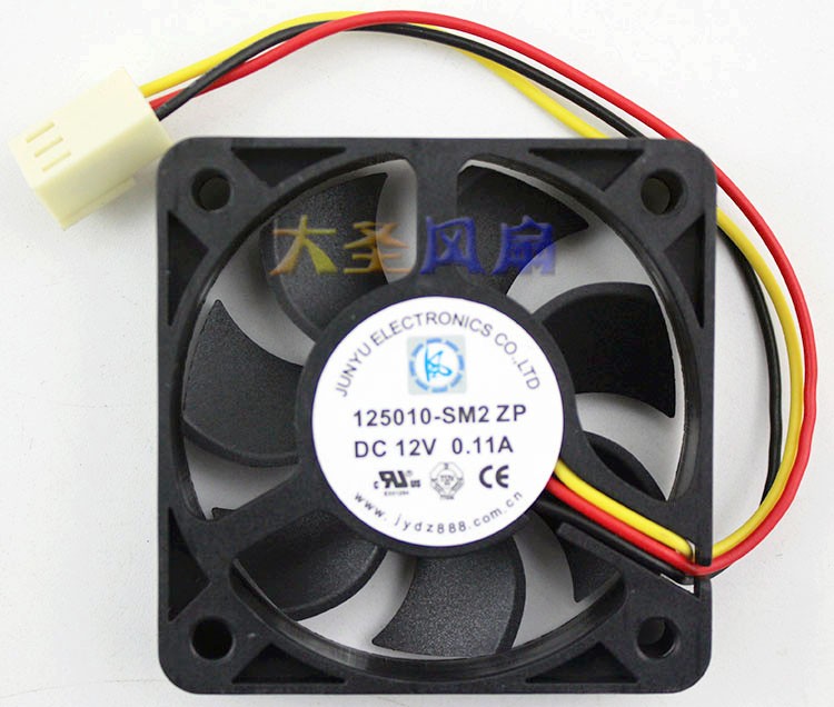 AMD 125010-SM2-ZP 12V 0.10A 3wires Cooling Fan