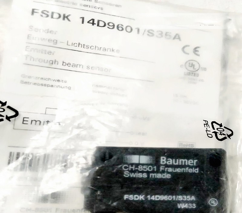Baumer FSDK 14D9601/S35A Photoelectric Switch Sensor