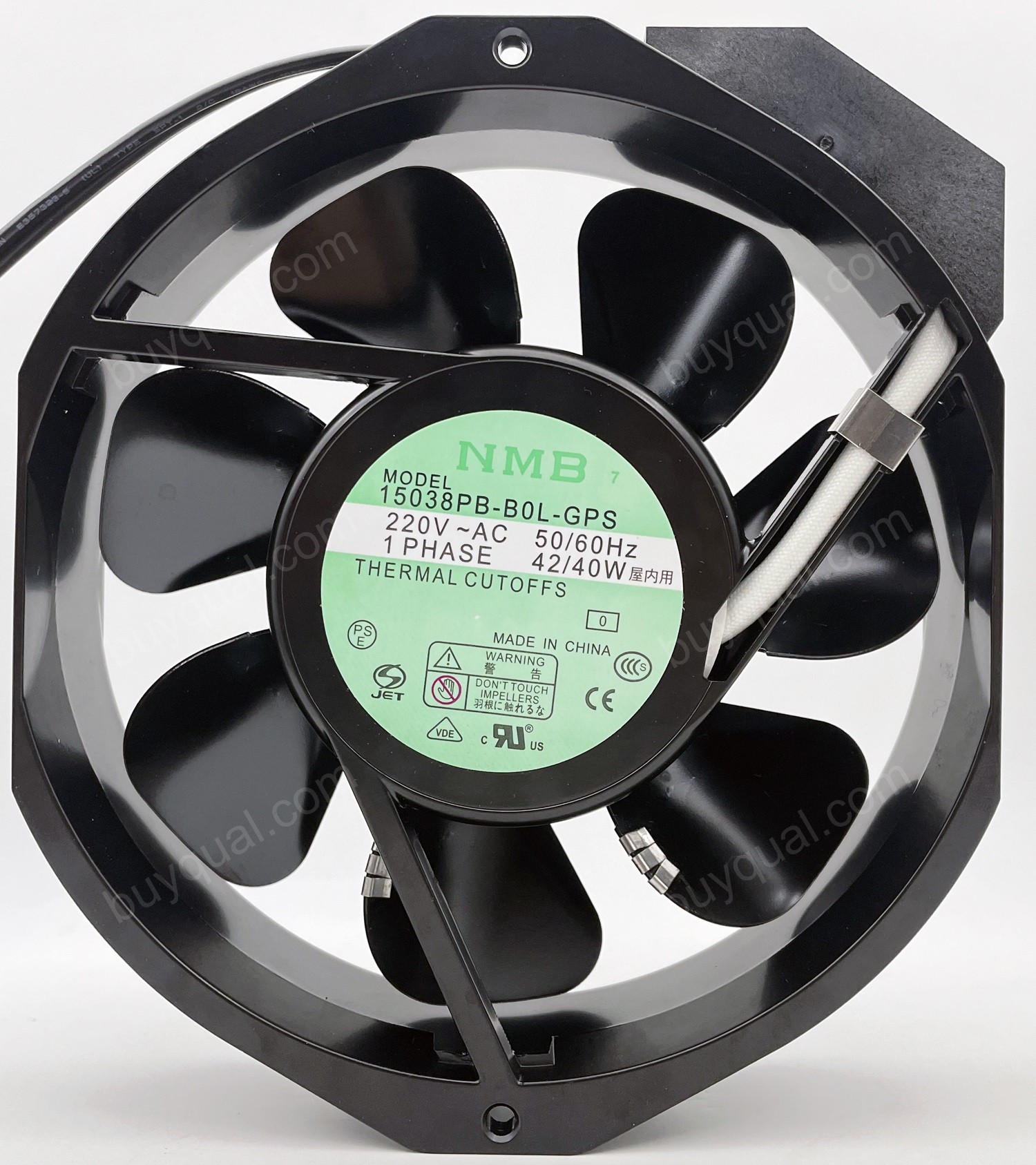 NMB 15038PB-B0L-GPS 15038PB-BOL-GPS 200V 40/42W 2Wires Cooling Fan - Original New