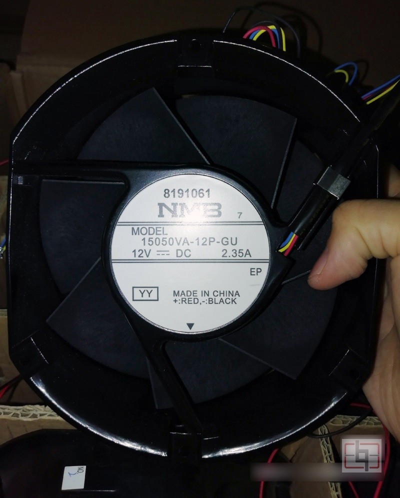 NMB 15050VA-12P-GU 12V 2.35A 4wires Cooling Fan