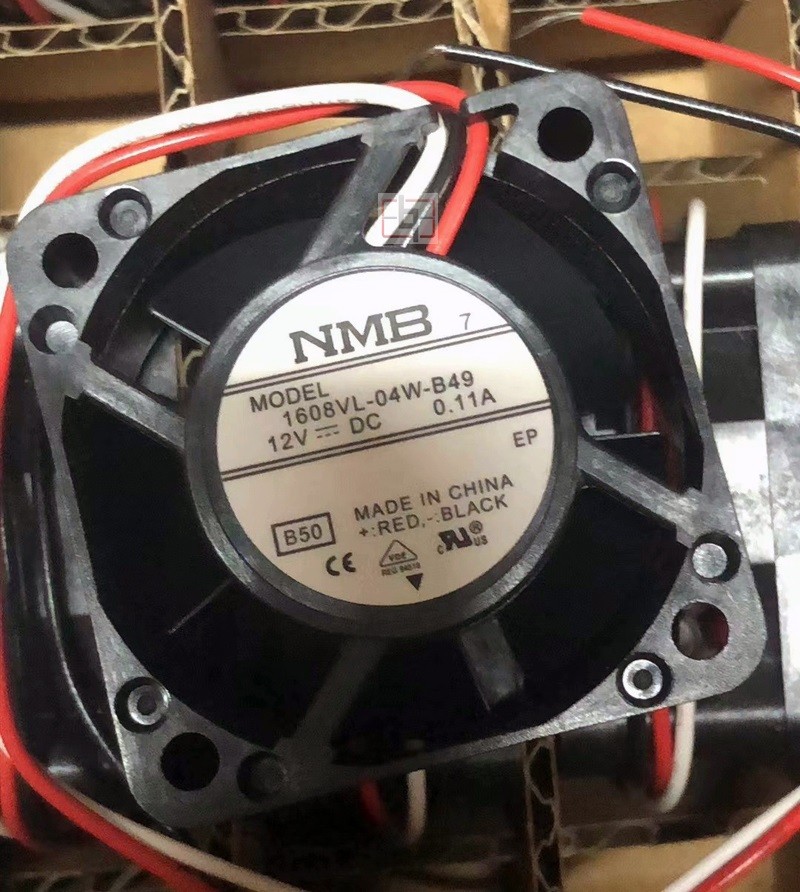 NMB 1608VL-04W-B49 12V 0.11A 3wires Cooling Fan