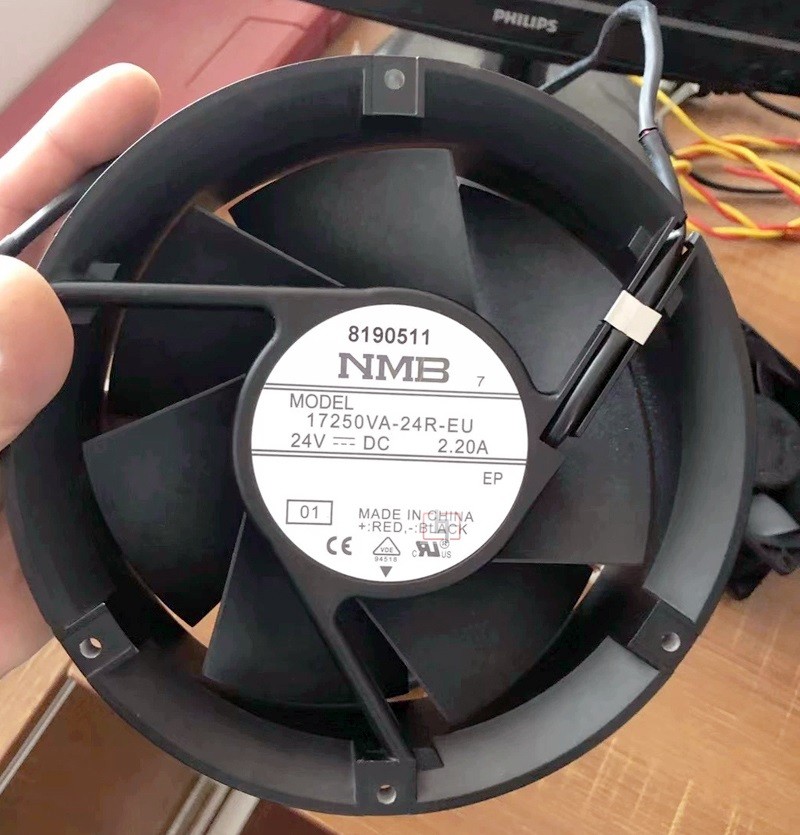 NMB 17250VA-24R-EU 24V 2.22A  4wires Cooling Fan