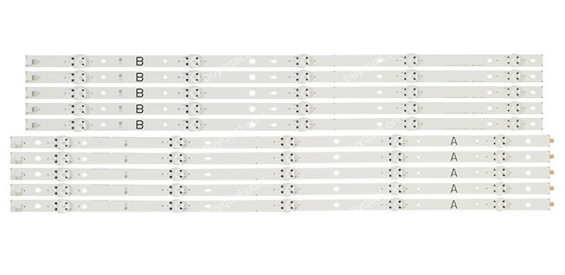 Sony SVG600A36 17Y 60UHD A_REV02_5LED_170209 /17Y 60UHD B_REV02_5LED_170309 LED LED Backlight Strip/Bars for KD-60X690E  - 10 strips