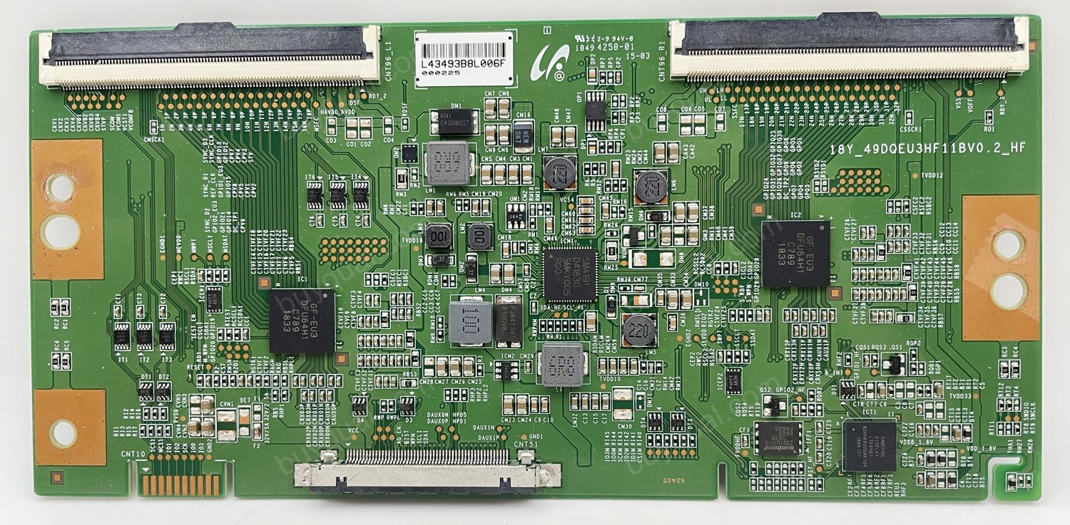 Samsung 18Y_49DQEU3HF11BV0.2_HF T-con Board for AG493UCX