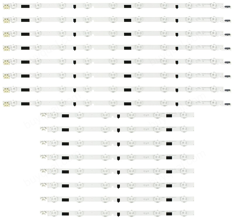 Samsung CY-HF460CSLV1H LED Strips (BN41-01971A, D2GE-460SCB-R3 D2GE-460SCA-R3, BN96-25308A BN96-25309A ) - 16 Strips
