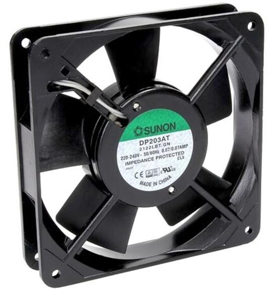 SUNON DP203AT 2122LBT.GN 220-240V 0.07A 13W 2wires Cooling Fan 