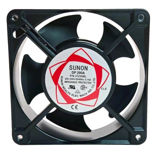 SUNON 2123HBL DP200A 220/240V 0.14A 2 wires Cooling Fan