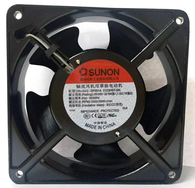 SUNON DP201A 2123HST.GN 220-204V 20/19W 2wires Cooling Fan