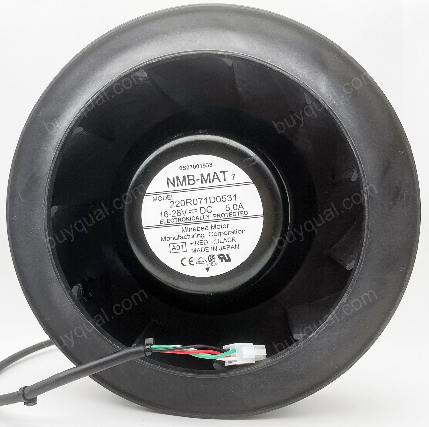 NMB 220R071D0531 220R071D0531-A01 16/28V 5.0A 4wires Cooling Fan - Original New