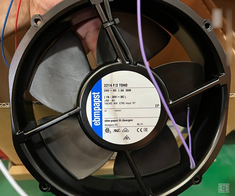 Ebmpapst 2214F/2TDH0U 24V 1.5A 36W 4wires Cooling Fan - Original New