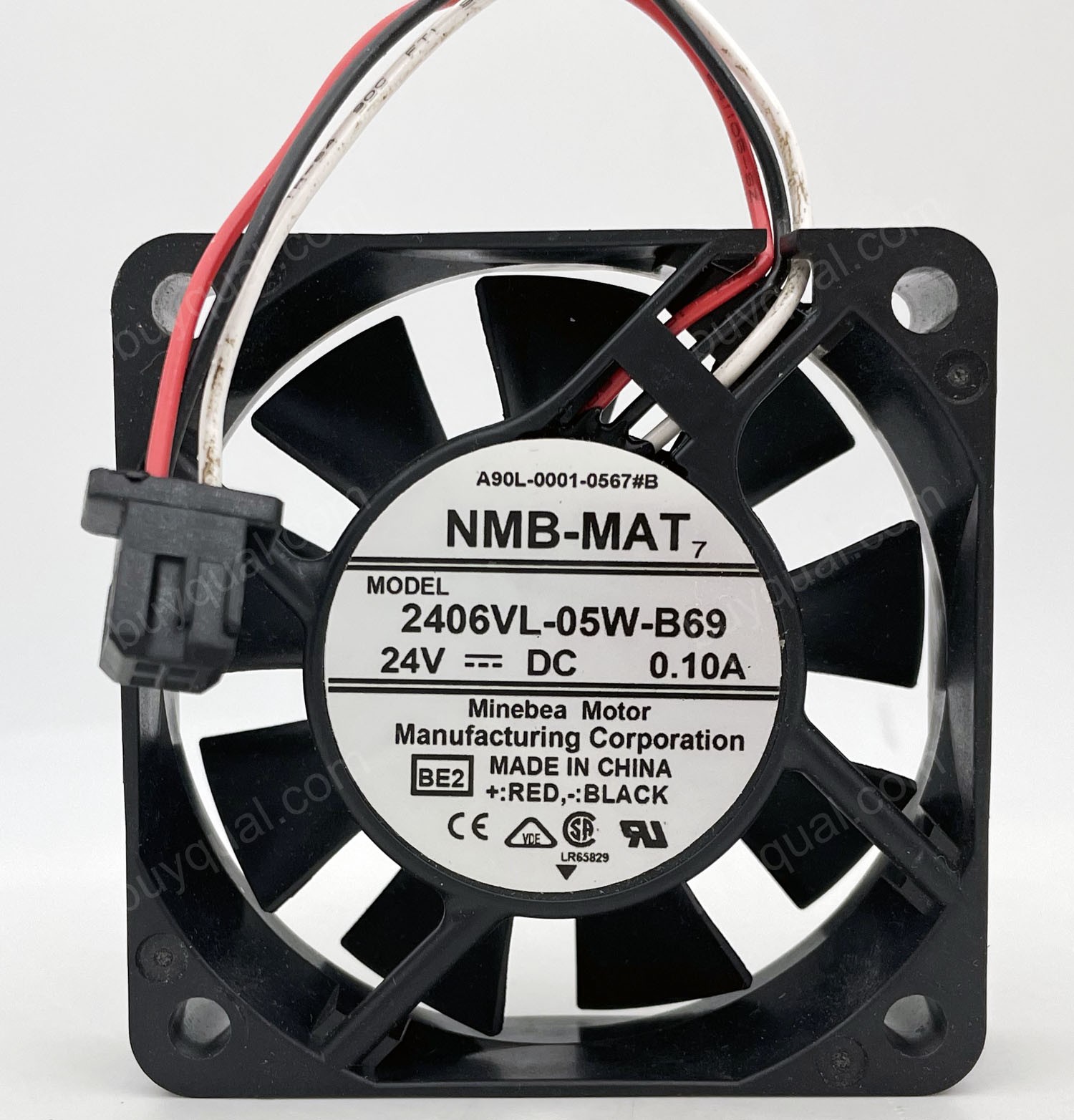 NMB 2406VL-05W-B69 A90L-0001-0567#B 24V 0.10A 3wires Cooling Fan