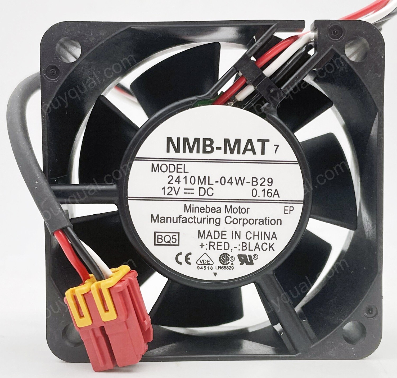 NMB 2410ML-04W-B29 12V 0.16A 3wires Cooling Fan