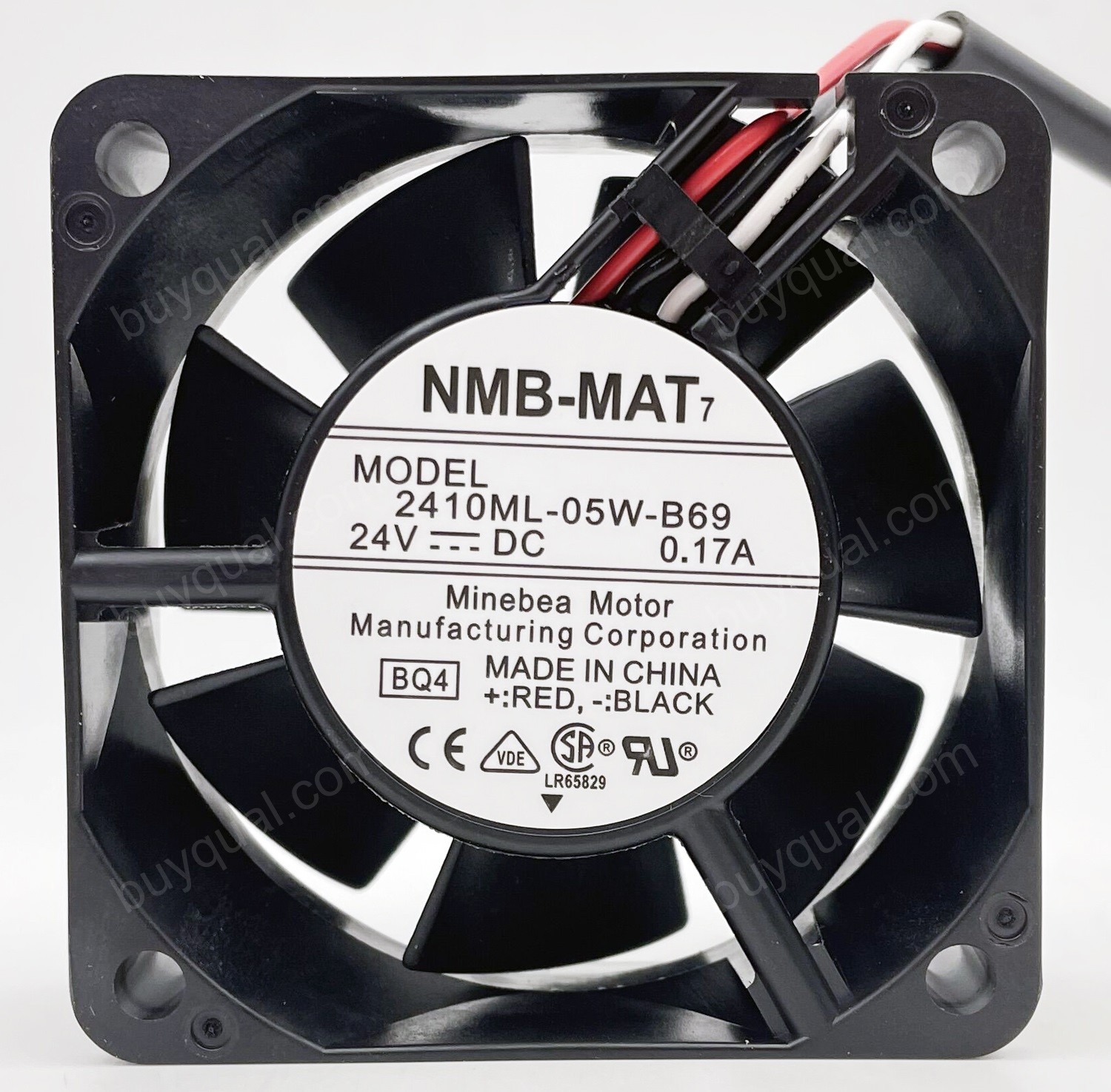 NMB 2410ML-05W-B69 24V 0.17A 3wires Cooling Fan - Picture need