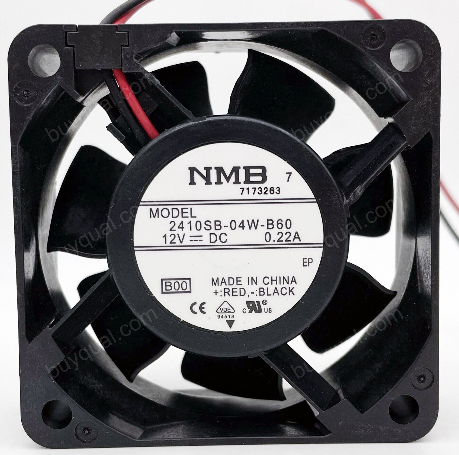NMB 2410SB-04W-B60 12V 0.22A 2wires Cooling Fan