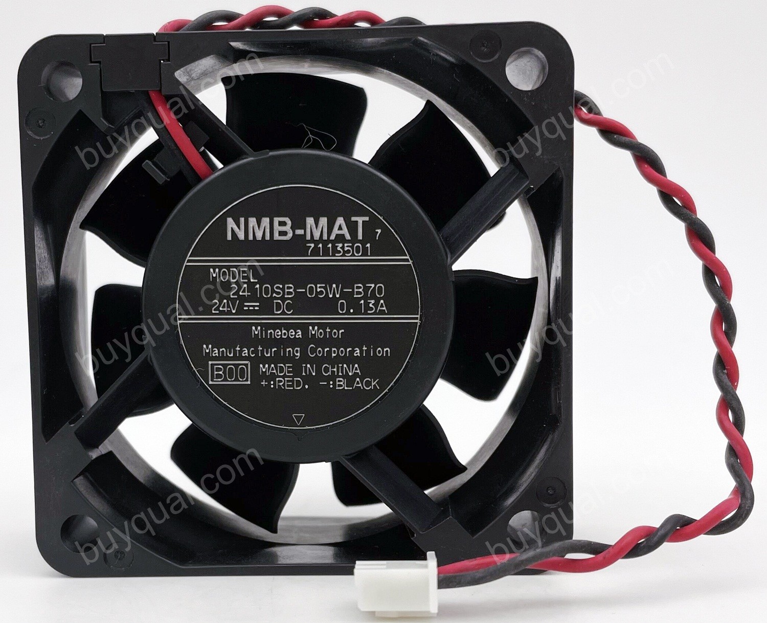 NMB 2410SB-05W-B70 24V 0.13A 2wires Cooling Fan - New