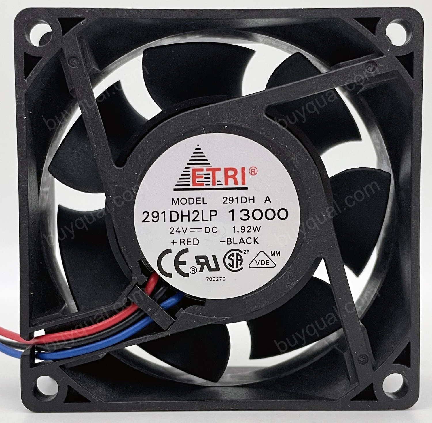 ETRI 291DH2LP13000 24V 1.92W 3wires Cooling Fan