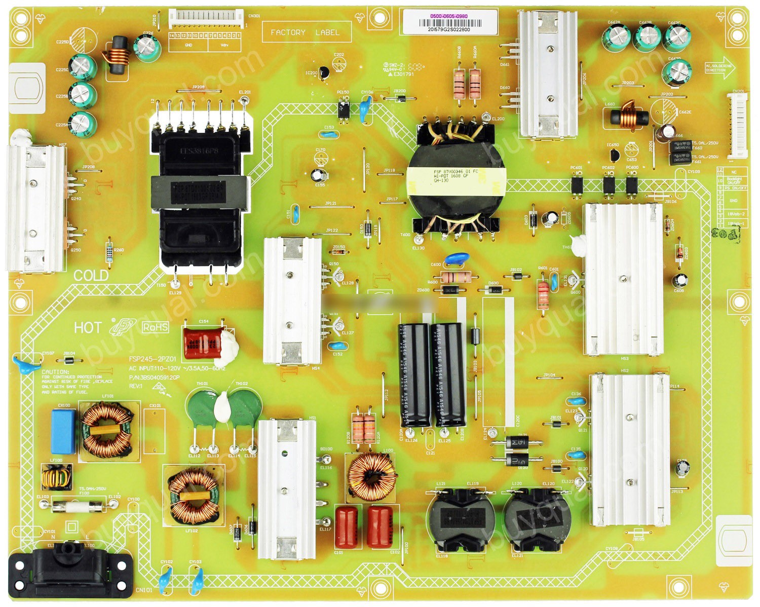 Vizio 0500-0605-0980 050006050980 FSP245-2PZ01 Power Supply for M55-D0