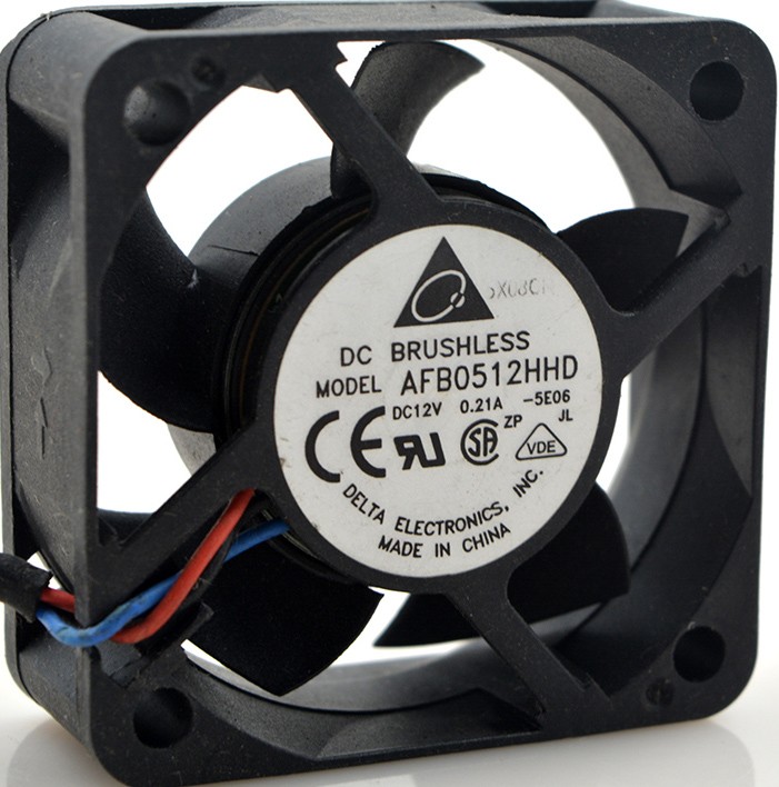 DELTA AFB0512HHD 12V 0.21A 1.68W 2wires Cooling Fan
