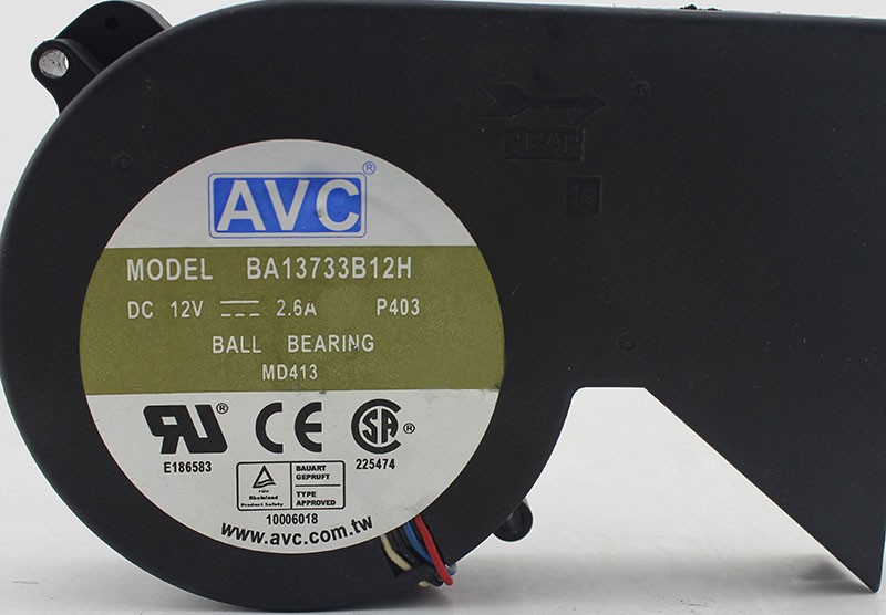 AVC BA13733B12H 12V 2.6A DELL OptiPlex GX280 DELL Dimension 4700C Cooling Fan