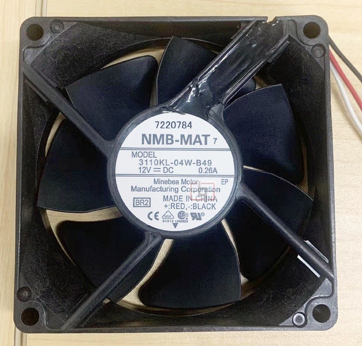 NMB 3110KL-04W-B49 12V 0.26A 3wires Cooling Fan - Original New