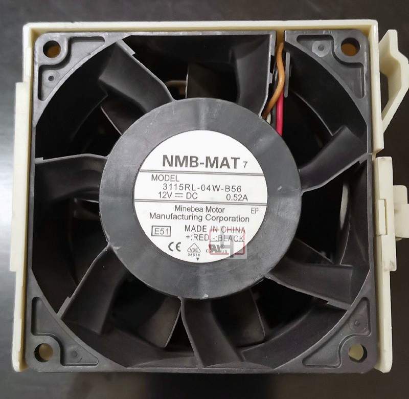 NMB 3115RL-04W-B56 12V 1.52A 4wires Cooling Fan