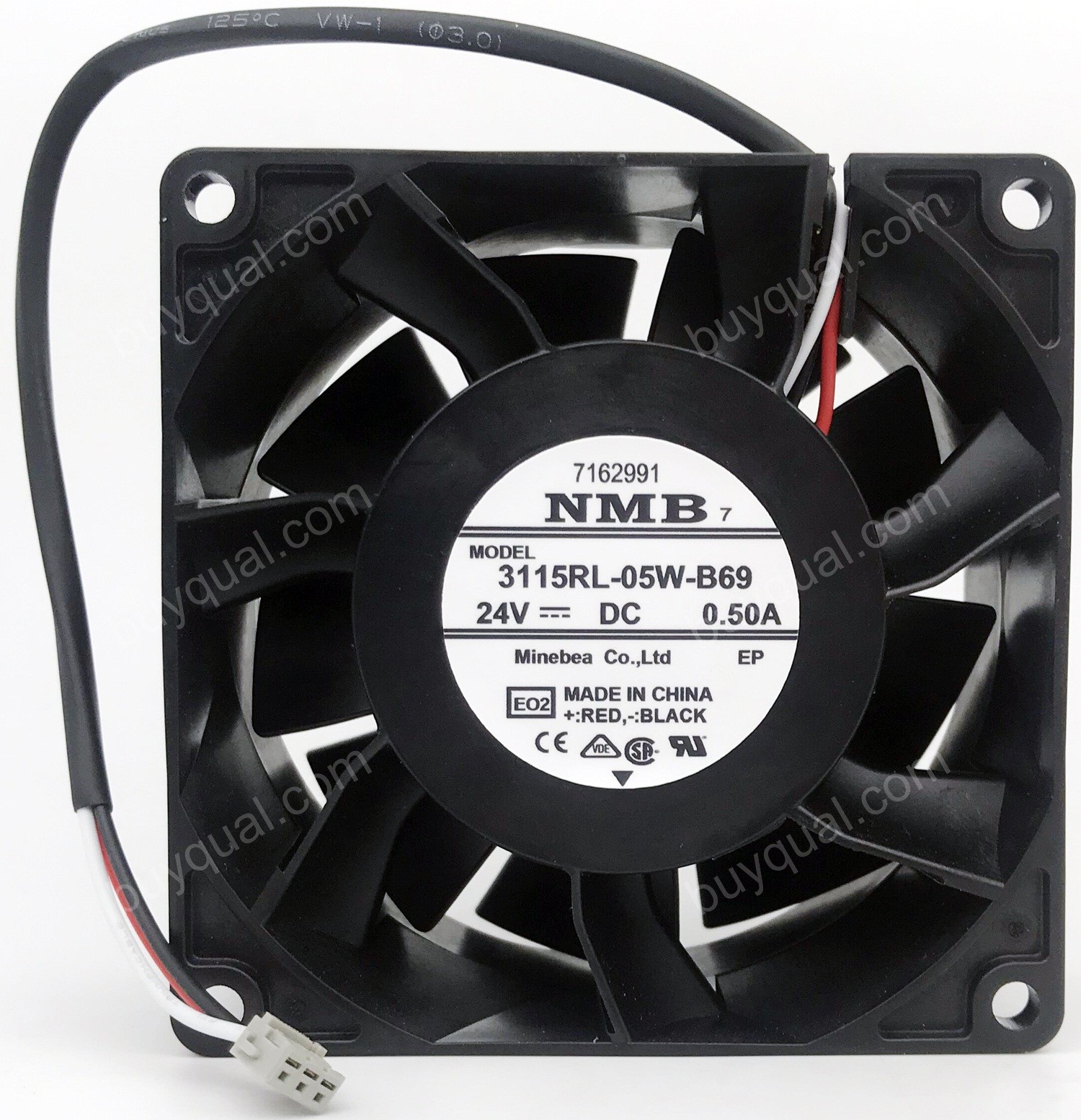 NMB 3115RL-05W-B69 24V 0.5A 3wires Cooling Fan - Original New
