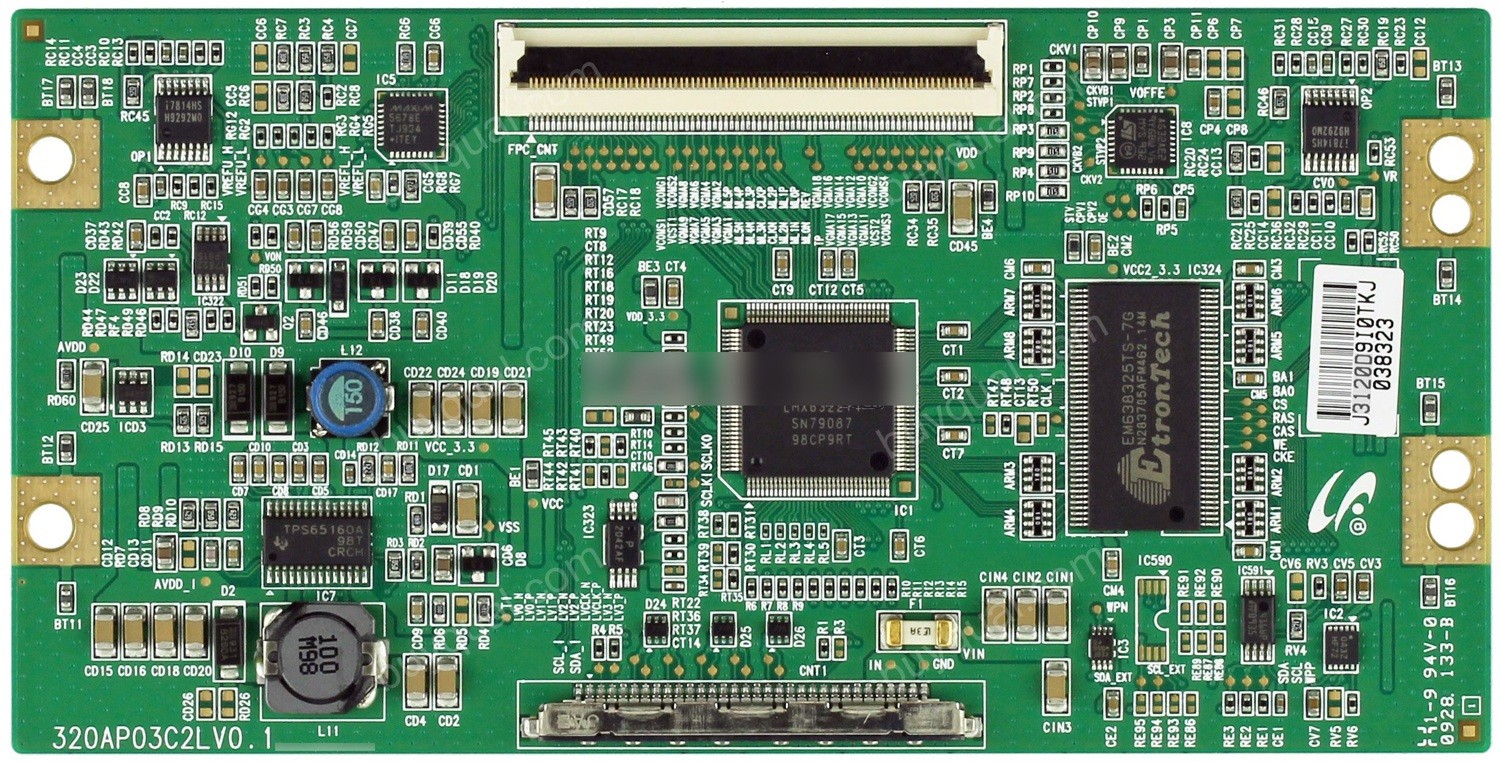 Samsung 320AP03C2LV0.1 ( LJ94-03022B LJ94-02933H LJ94-02933D LJ94-02933K LJ94-02933G LJ94-02933J LJ94-02933A LJ94-03077A BN81-02349A LJ94-02746Y LJ94-02746Z LJ94-03022C LJ94-03022A LJ94-03120C LJ94-03120D LJ94-02746P LJ94-03023A LJ94-03120B )T-Con Board