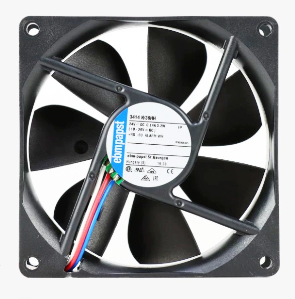 Ebmpapst 3414N/39HH 24V 135MA 3.2W 3wires Cooling Fan - Original New