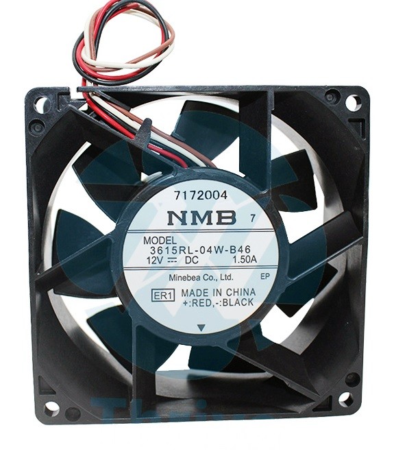 NMB 3615RL-04W-B46 12V 1.50A 4wires Cooling Fan 