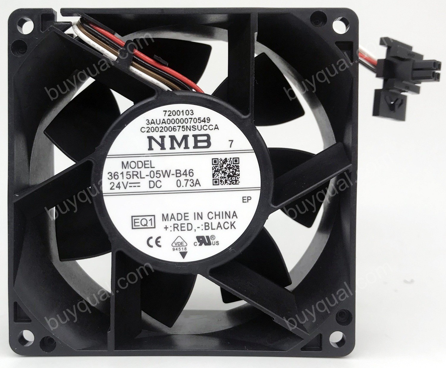 NMB 3615RL-05W-B46 -EQ1 24V 0.73A 4wires Cooling Fan - Original New