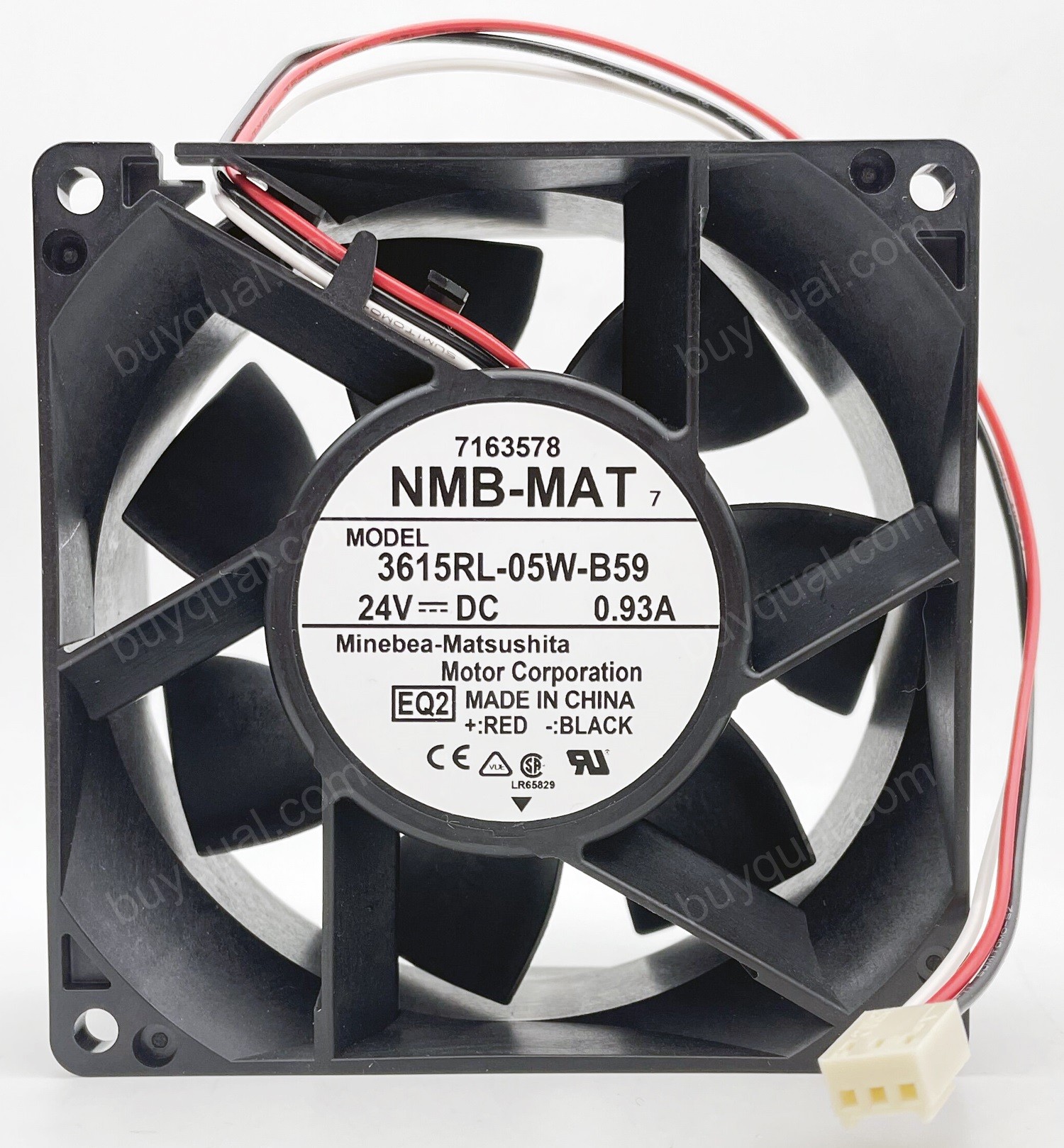 NMB 3615RL-05W-B59 24V 0.93A 3wires Cooling Fan 
