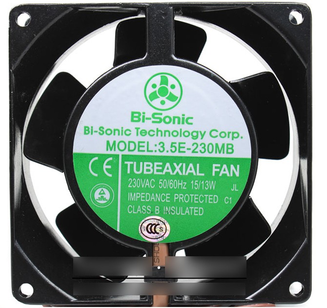 Bi-sonic 3.5E-230MB 230V 15/13W Cooling Fan 