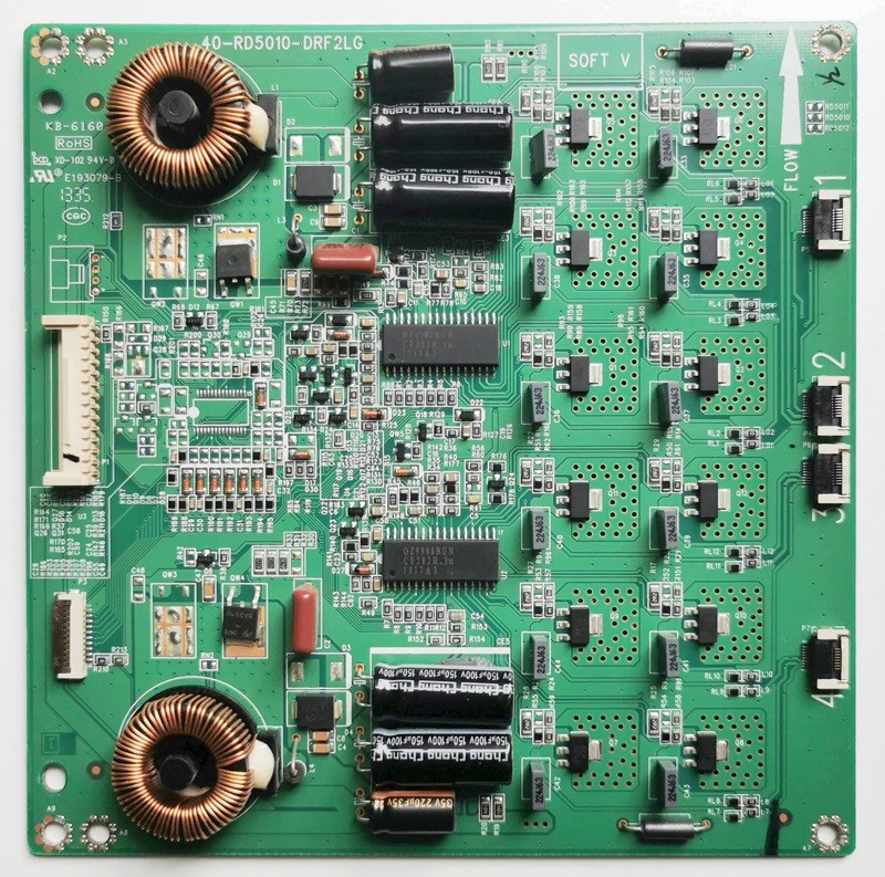 TCL 40-RD5010-DRF2LG LED Driver / Backlight Inverter for L48F3500A-3D