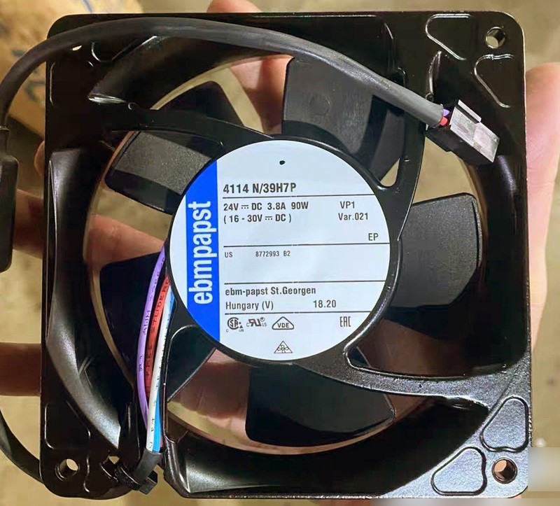 Ebmpapst 4114N/39H7P 24V 3.8A 90W 4wires Cooling Fan - Original New