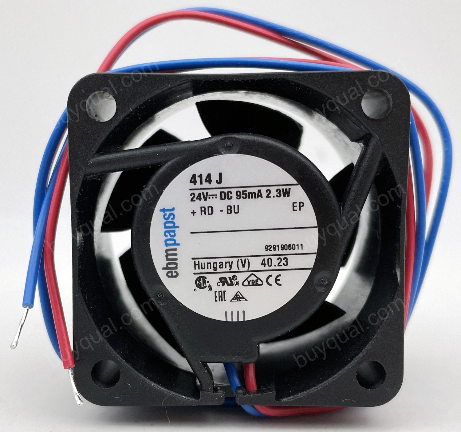 Ebmpapst 414J 24V 95mA 2.3W 2wires Cooling Fan - Original New
