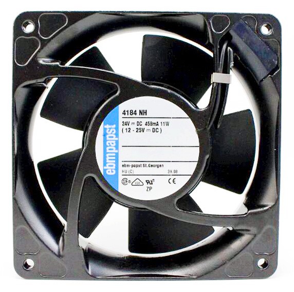 Ebmpapst 4184NH 24V 458mA 11W 2wires Cooling Fan