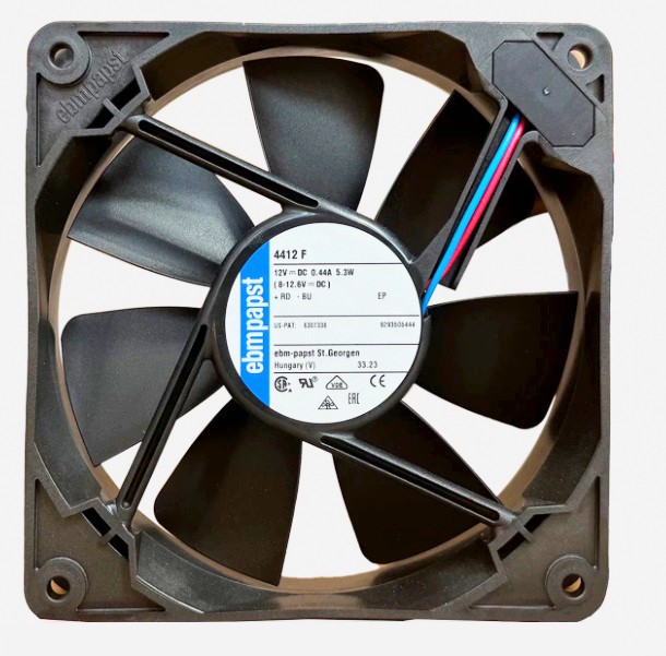 Ebmpapst 4412F 12V 0.44A 5.3W 2wires Cooling Fan