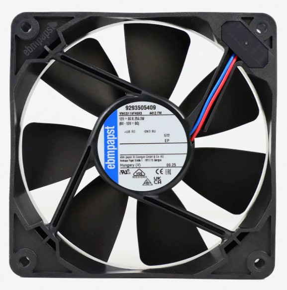 Ebmpapst 4412FM ( VWCD119FHGKS 9293505409 ) 12V 0.25A 3W 2wires Cooling Fan