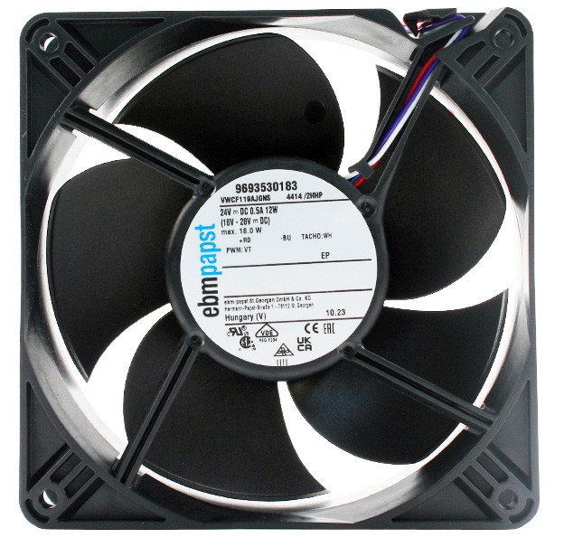 Ebmpapst 4414/2HHP 24V 500mA 12W 4wires Cooling Fan - Original New