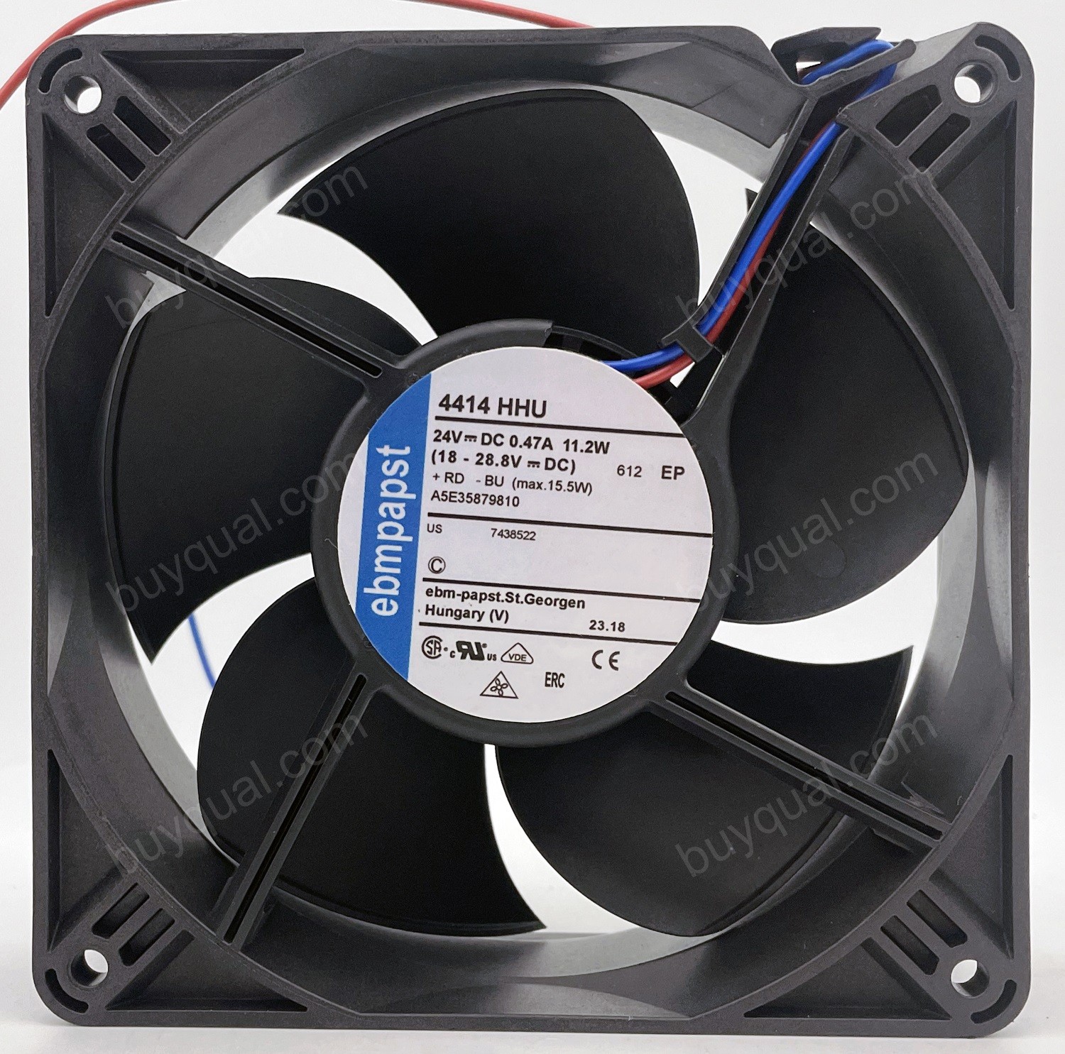Ebmpapst 4414HHU 4414HHR 24V 0.47A 11.2W 2wires Cooling Fan 