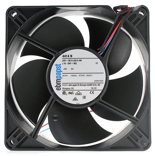 Ebmpapst 4414N 24V 225mA 5.4W 2wires Cooling Fan - Original New