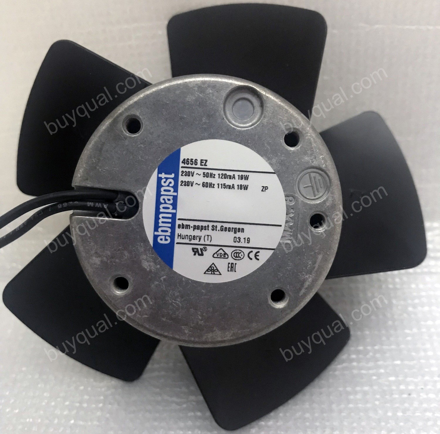 Ebmpapst 4656EZ 4656EA 230V 115/120mA 18/19W 2wires Cooling Fan - Original New