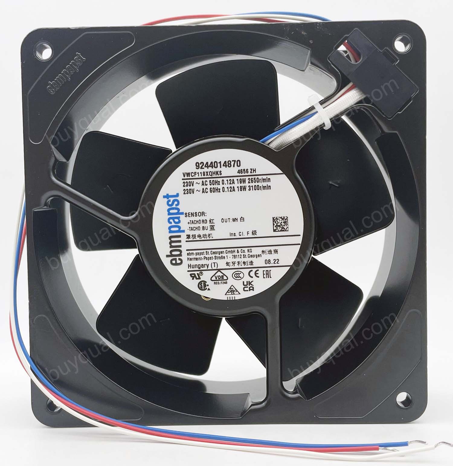 Ebmpapst 4656ZH 230V 0.12A 19/18W Cooling Fan - Original New