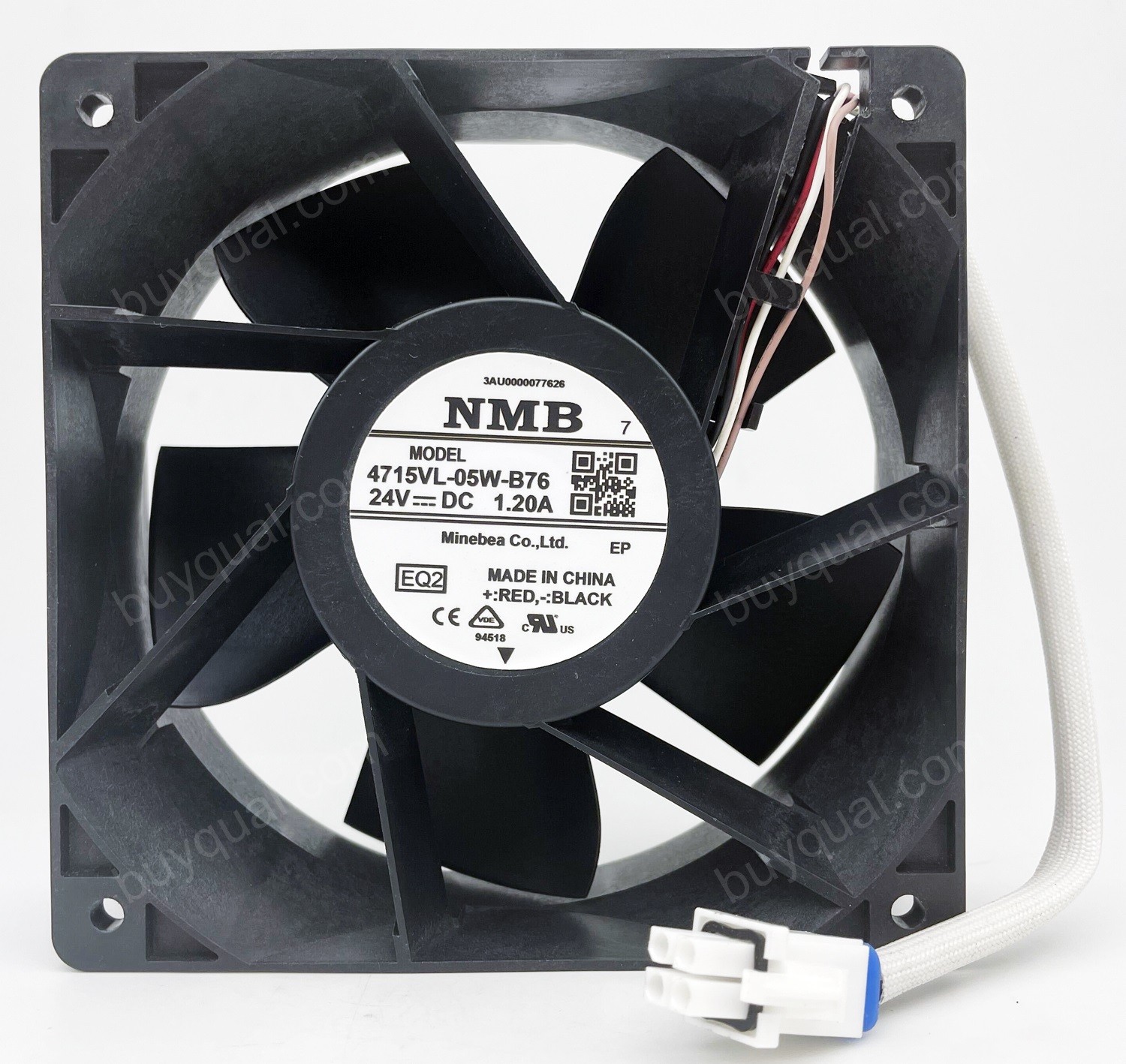 NMB 4715VL-05W-B76 -EQ2 -EQ3 24V 1.20A 4wires Cooling Fan