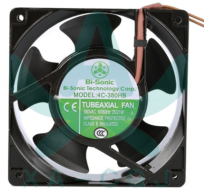 Bi-Sonic 4C-380HB 380V 25/21W 2wires Cooling Fan