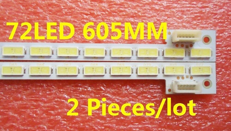 Philips 55TA04 V0 55TA05 V0 74.55T02.001-3-Dx1 (LG Innotek 55inch 7030PKG 72EA R-TYPE REV0.0 141006 ) LED Backlight Strips/Bars - 2 Strips