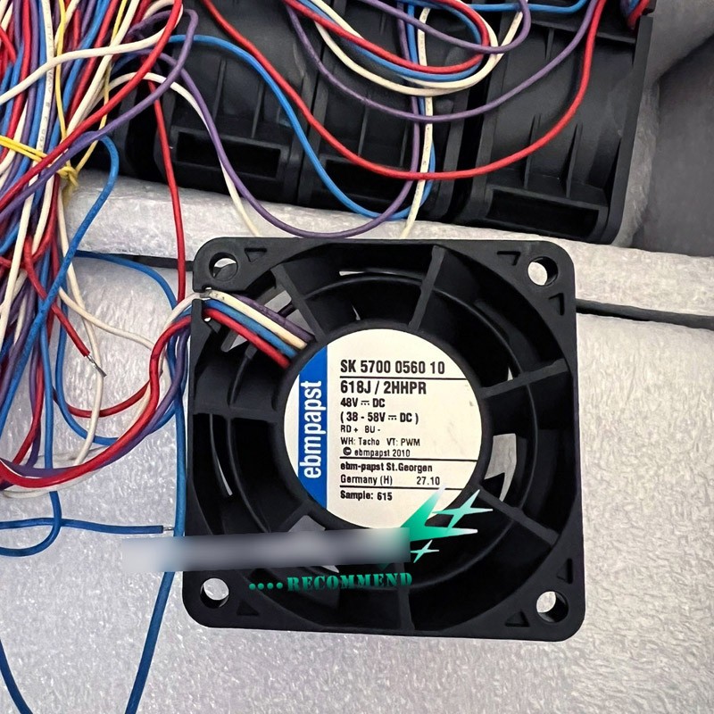 Ebmpapst 618J/2HHPR SK5700056010 48V 310mA 15W 4wires Cooling Fan