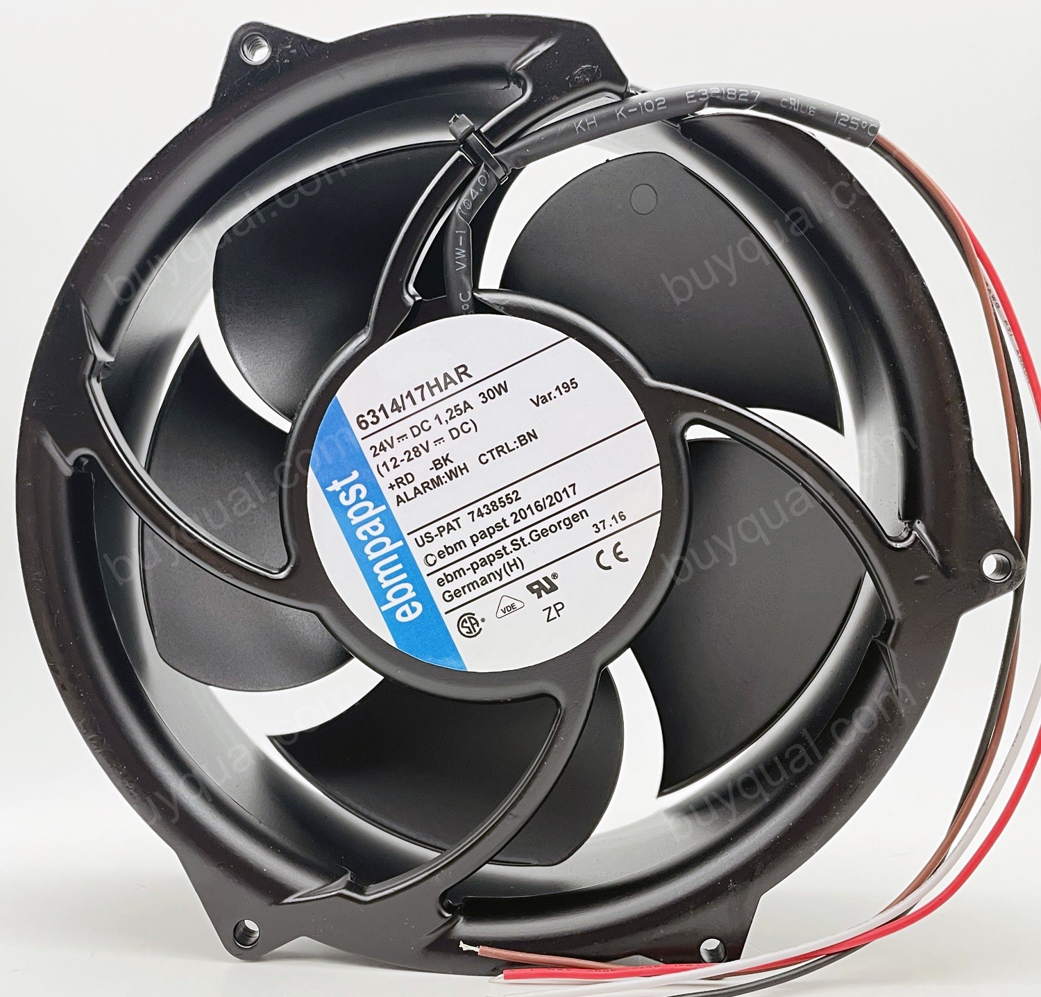 Ebmpapst 6314/17HAR 24V 1.25A 30W 4wires Cooling Fan