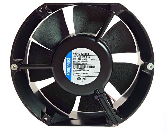 Ebmpapst 6424/12TDHR 24V 60W 2.5A 3wires Cooling Fan - Original New