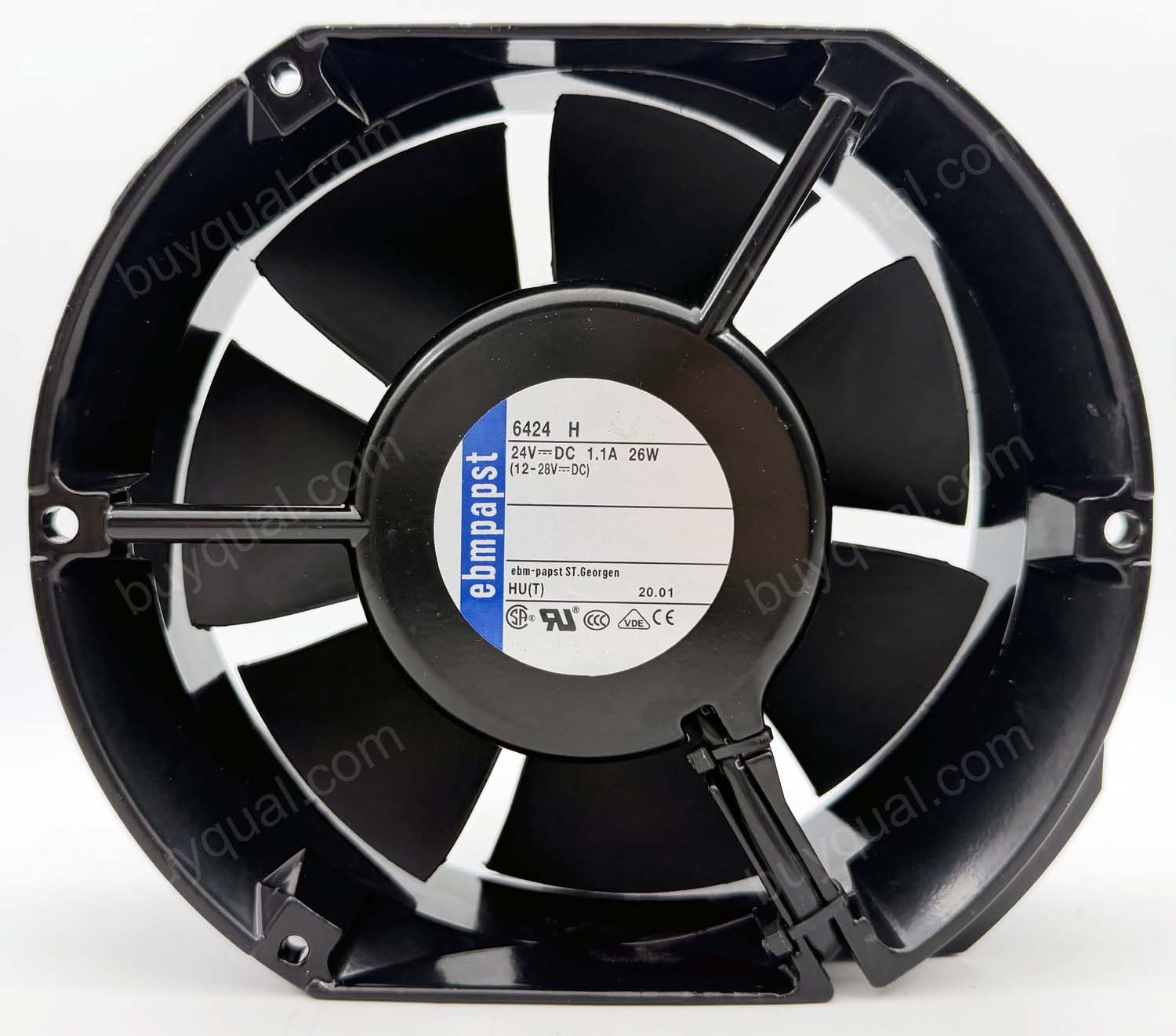Ebmpapst 6424H 24V 1.1A 26W 2wires Cooling Fan - New